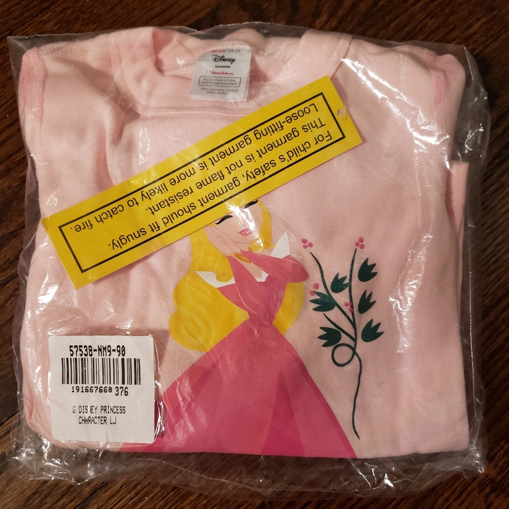 NEW Hanna Andersson Disney Sleeping Beauty pajamas